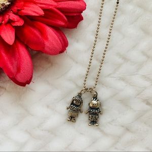 👧🏻🌺👦🏻Lucy Ann Aloha Girl & Boy .925 Necklace